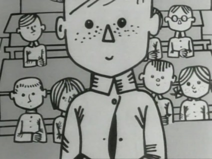 Ca o pisica Vaska in clasa a treia a trecut (Svetlana Mozhaeva) 1969, desen animat, scurtmetraj, dvdrip