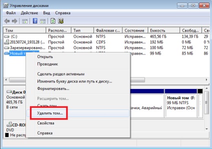 Hogyan kell megnyitni a lemez kezelése a Windows 7, programok és segédprogramok kezelése válaszfalak kemény (menedzsment) Hogyan kell megnyitni a lemez kezelése a Windows 7, programok és segédprogramok kezeli a partíciókat a kemény