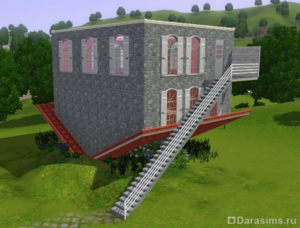 Cum de a construi o casa inversata intr-un Sim 3