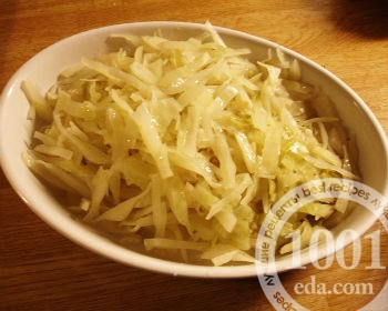 Cum sa preparati salata din varza fiarta cu ulei vegetal - bucate din carne slaba de varza de la 1001