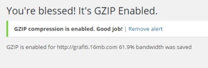 Cum se face compresia gzip pentru site-ul de top al site-ului wordpress