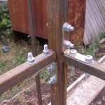 Cum de a face un duș de vară făcut din metal cu mâinile tale - făcând un cadru, la cabana