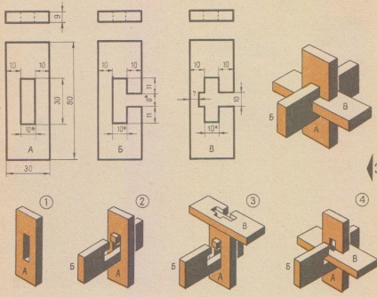 Hogyan készítsünk saját kezét egy puzzle fából