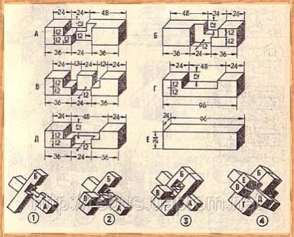 Hogyan készítsünk saját kezét egy puzzle fából