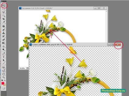 Cum se face o ramă de flori în Photoshop