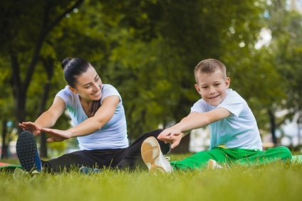 Complex de exerciții pentru copii caracteristici de fitness pentru copii