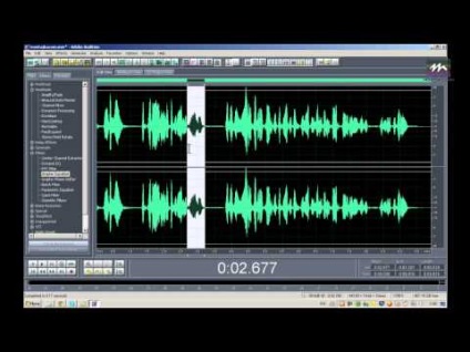 Compresia sunetului în audiția Adobe CS6