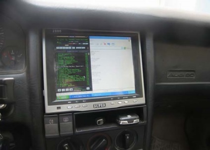 Calculator în mașină cu propriile mâini