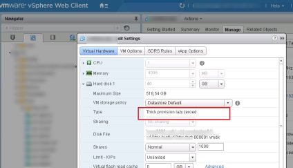 Conversia unităților virtuale vmdk de la grosime la subțire în soluțiile vmware esxi, virtualizare și cloud