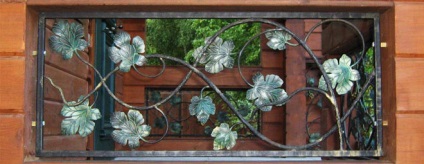 Grile de ferestre forjate și fabricanți de flori, forjarea artei