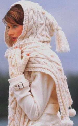 Mod simplu pentru a tricota o eșarfă - tricotat o eșarfă cu ace de tricotat pentru o femeie