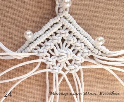 Mk macrame pendant-rombos - târg de maeștri - manual, manual