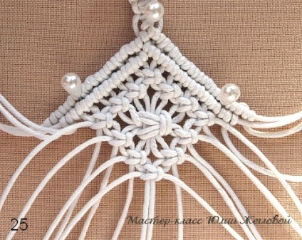 Mk macrame pendant-rombos - târg de maeștri - manual, manual