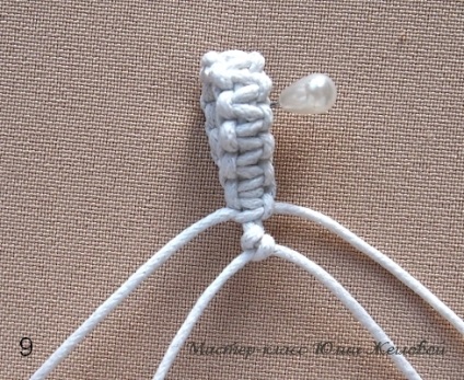 Mk macrame pendant-rombos - târg de maeștri - manual, manual