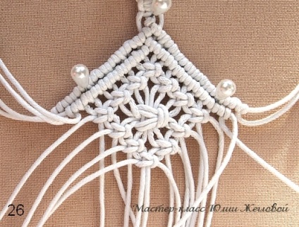 Mk macrame pendant-rombos - târg de maeștri - manual, manual