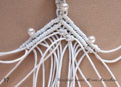 Mk macrame pendant-rombos - târg de maeștri - manual, manual