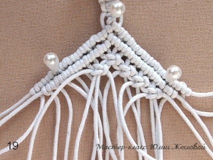 Mk macrame pendant-rombos - târg de maeștri - manual, manual