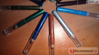 Set de creioane pentru ochi buyincoins un set de 12 ochi machiaj ochi de ochi creion ochi creion - 