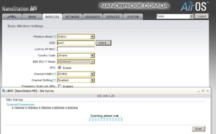 Reglarea nanostatei m5