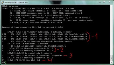 Configurarea ospf pe cisco