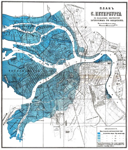 Inundațiile - principalul atac al Sankt Petersburgului, istoria St Petersburgului