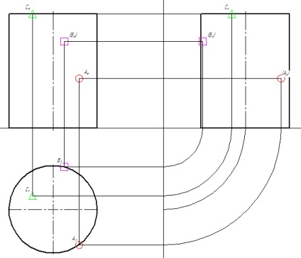 Găsirea punctelor pe suprafața corpurilor geometrice »