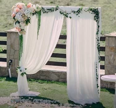 Decorare de nunta - prețurile în tul, decorarea și decorarea sala de flori de nunta ieftine