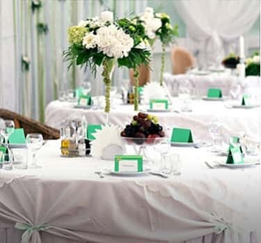 esküvői dekoráció - árak Tula, dekoráció és dekoráció a terem az esküvői virágok olcsó