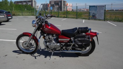 Experiență cu honda rebel 250