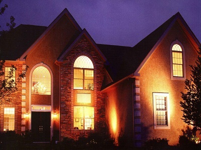 Iluminatul casei - exterior (exterior) și interior