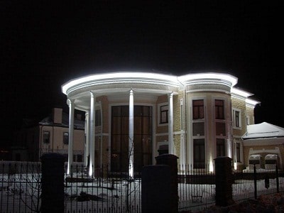Iluminatul casei - exterior (exterior) și interior
