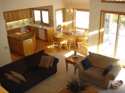 Plan konyha-nappali - hogyan lehet kombinálni 2 belső tér (65 fénykép ötlet)