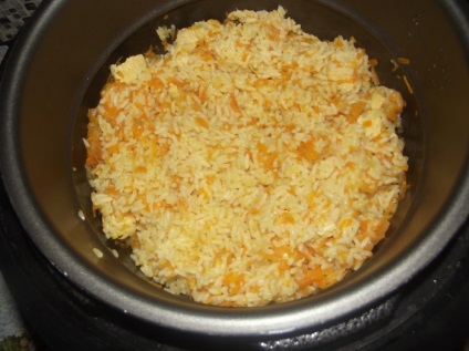 Pilaf cu piept de pui în unitatea de gătit cu mai multe presiuni usp-1010d, blog casnică