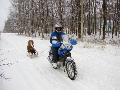 De ce nu trebuie sa mergi pe timp de iarna pe o motocicleta