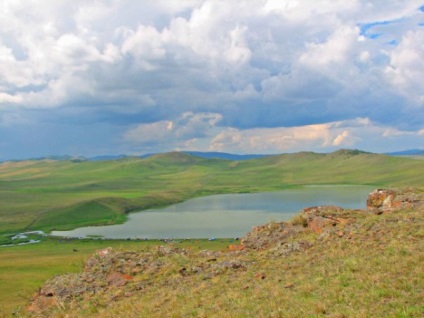 În Siberia - lacul matarak din Khakassia