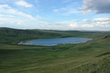 În Siberia - lacul matarak din Khakassia