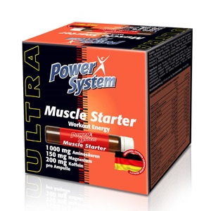 Power Sport - sporttáplálkozás villamosenergia-rendszer izom starter 25 ml