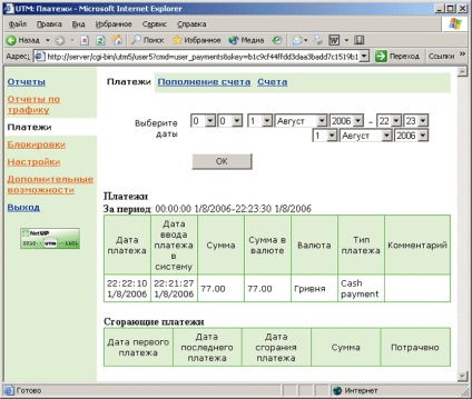 Principiile de funcționare a sistemului de facturare, articole, skynet