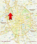 Directia descrierii si locatiei Stratonauts pe harta Moscovei