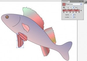 Lucrul cu un gradient în Adobe Illustrator