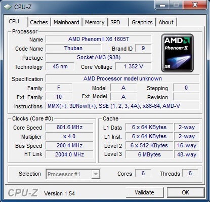 Deblocarea amd phenom ii x4 960t transformă patru nuclee în șase