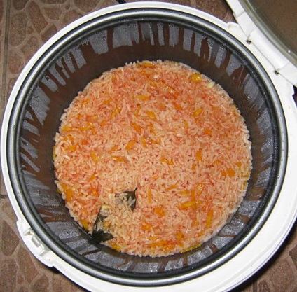 Rice köret a multivarka recept