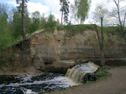 Cascade Sablinsky pe hartă