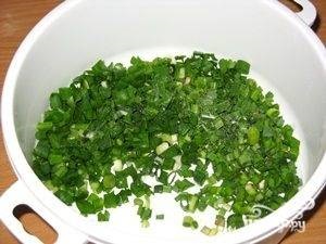 Saláta levelek fokhagyma - lépésről lépésre recept fotók