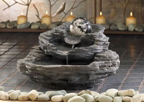 Homemade mini fountains - cum să faci o fântână decorativă interioară cu mâinile tale