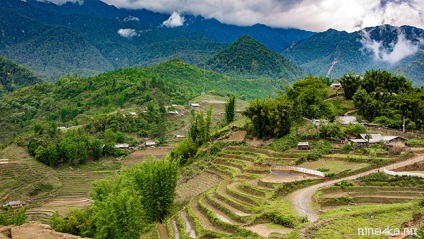 Sapa Vietnam - rizs teraszok, hegyi tájak és népek - utazás rinochkoy