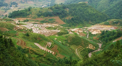 Sapa Vietnam - rizs teraszok, hegyi tájak és népek - utazás rinochkoy