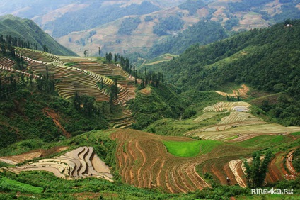 Sapa Vietnam - rizs teraszok, hegyi tájak és népek - utazás rinochkoy