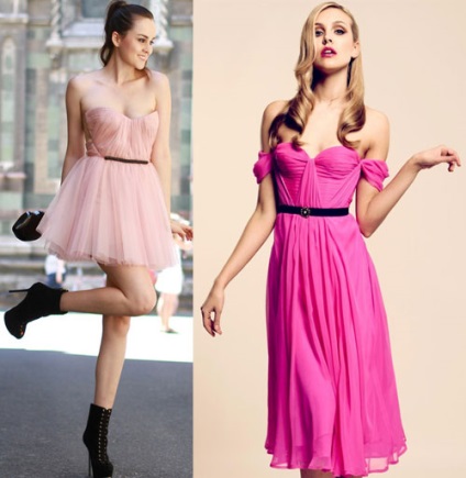 Abból, amit viselni rózsaszín ruha tippek a stílusos képek