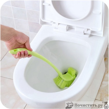 Brush tisztítására a vécécsésze